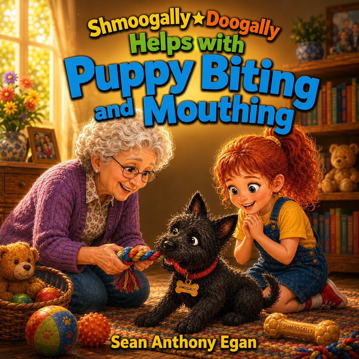 Shmoogally Doogally Puppy Biting