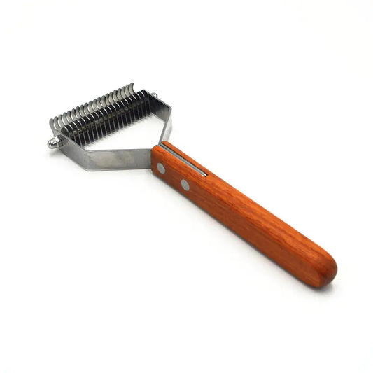 Pet Fur De-shedding Comb for Cats and Dogs